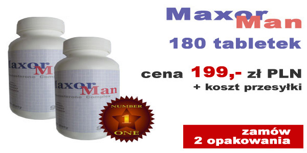 maxorman zestaw 180 tabletek w dobrej cenie